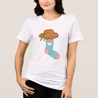 Camiseta Meia com um Chapéu - Estilo Caprichoso