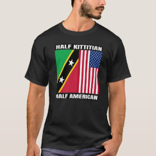 Camiseta Meia-Cristóvão-Santo Americano Cristóvão e Nevis H