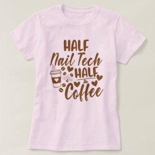 Camiseta Meia doação de professor de café