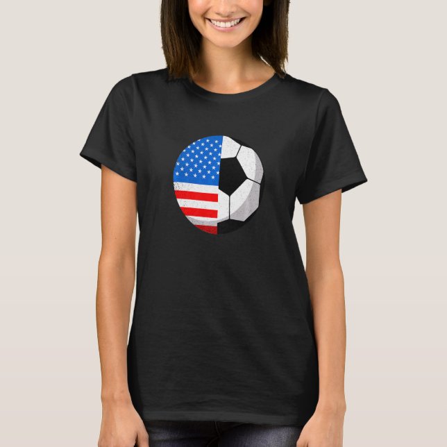 Camiseta Meia-Futebol Americano Flag Half (Frente)