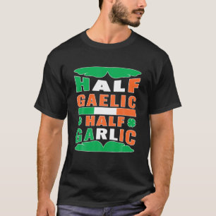 Camiseta Meia gaélica irlandesa de meia gaélica italiana Ru