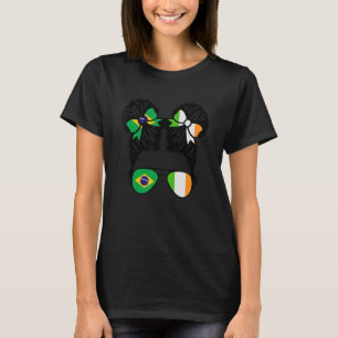 Camiseta Meia garota irlandesa do Brasil