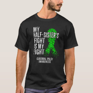 Camiseta Meia Irmã luta minha luta contra a guerra cerebral