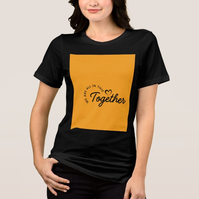 Camiseta meia manga com citação (Frente)