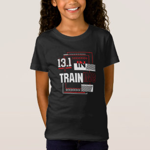 Camiseta Meia maratona 13.1 em Abstrato de treinamento