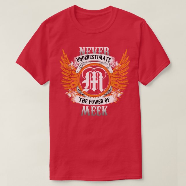 Camiseta Meia-Name Shirt Nunca Subestime A Potência De M (Frente do Design)
