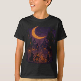 Camiseta "Meia-Noite de Trick-or-Tratat: Um Teto de Hallowe