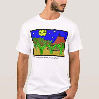 Camiseta Meia-noite no deserto de Moab