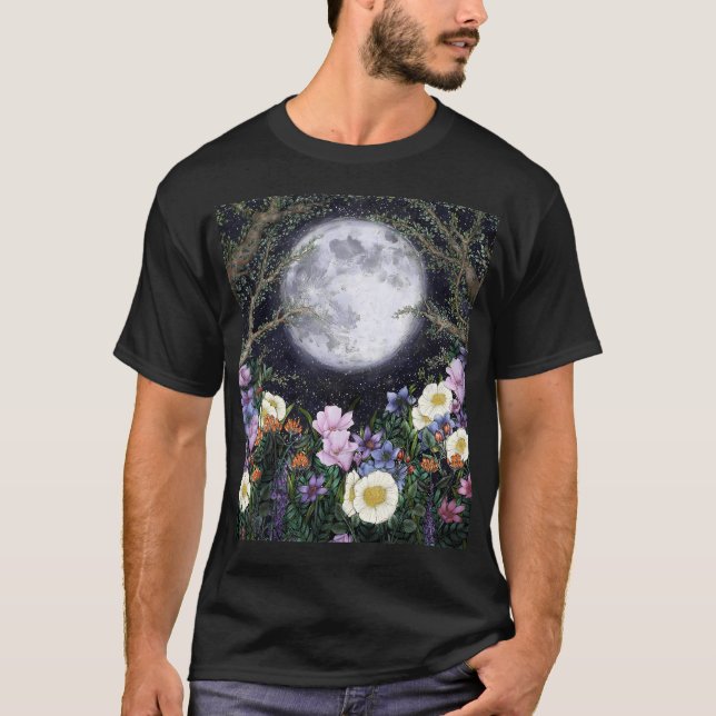 Camiseta Meia-Noite No Jardim Ii (Frente)