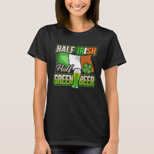 Camiseta Meia Rua de cerveja verde irlandesa Dia de Patrick