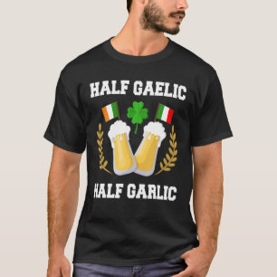 Camiseta Meia Rua Irlandesa De Meia Gaélica De Alho.
