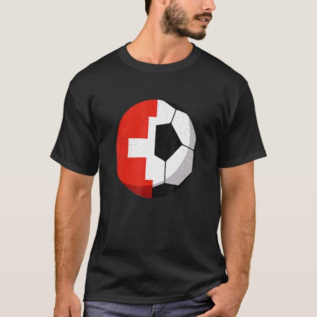 Camiseta Meia Suiça Sinalizador Meia Futebol (Frente)