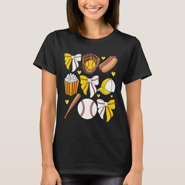 Camiseta Meia Venda E Arco De Coquete De Vida Da Mãe Da Mãe (Frente)