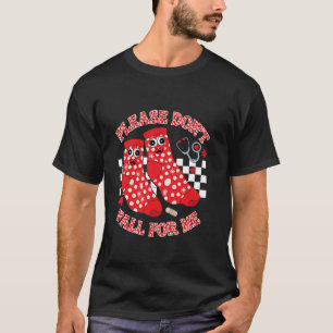 Camiseta Meias Anti-Derrapantes Nurse Valentine Por Favor N