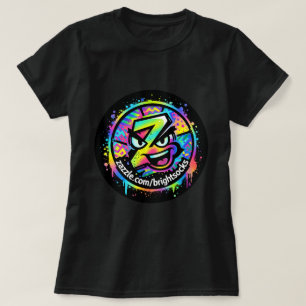 Camiseta Meias Brilhantes Z Logo