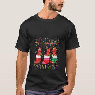 Camiseta Meias de Natal Feias Doce Pajama