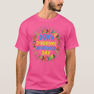Camiseta Meias do Dia da Consciência da Síndrome de Down 21