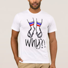 Camiseta Meias em floculações