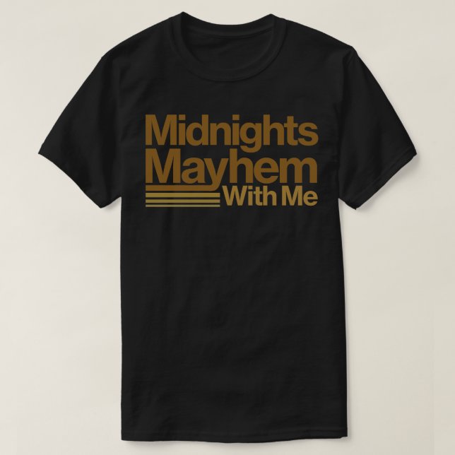Camiseta Meias-noites design Mayhem (Frente do Design)