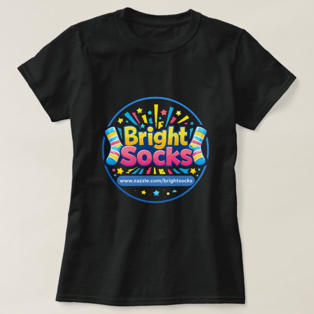 Camiseta meiasbrilhantes (Frente do Design)