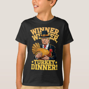 Camiseta Meilan Uni-adultos Humor Engraçado Trump Vencedor 