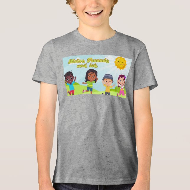 Camiseta Meine Freunde und ich (Frente)