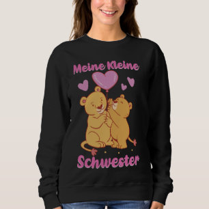 Camiseta Meine Kleine Schwester Irmão Irmã Lio
