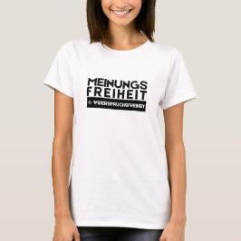 Camiseta Meinungsfreiheit nicht Widerspruchsfreiheit 2