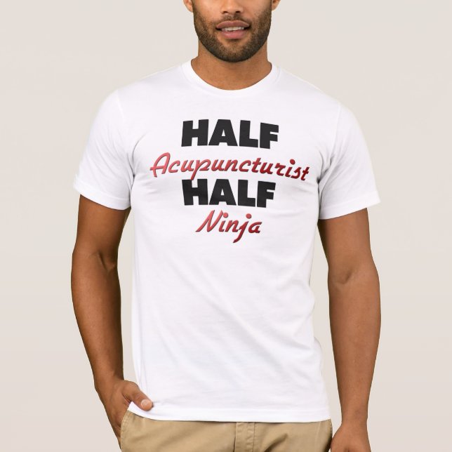 Camiseta Meio Acupuncturist meio Ninja (Frente)