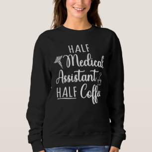 Camiseta Meio Café Meio Assistente Médico Mães Cma Rma Humo