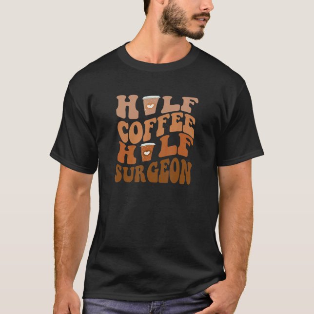 Camiseta Meio Cirurgião Café (Frente)