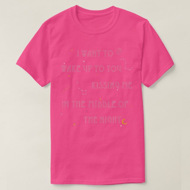 Camiseta Meio Da Noite (Frente do Design)