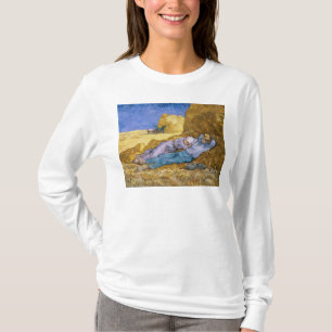 Camiseta Meio-dia de Vincent van Gogh , o Siesta, após o