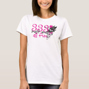 Camiseta Meio mau 333 todo o divertimento!