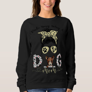 Camiseta Meio Ocupado Sendo Um Melhor Cão Mãe Basenji Afric