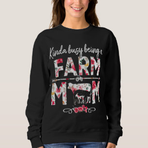 Camiseta Meio Ocupado Sendo Uma Fazenda Mãe Fazenda Dia de
