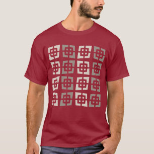 Camiseta Meio século Modern Starburst Abstrato