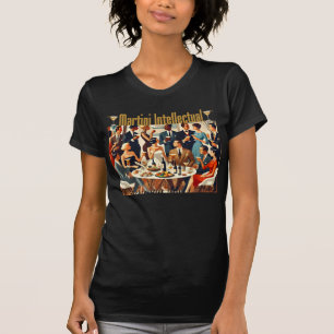 Camiseta Meio século Moderno dos intelectuais Martini
