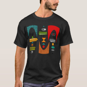 Camiseta Meio século Tiki moderno Tok
