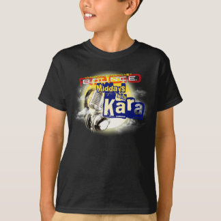 Camiseta Meios-dias com o TShirt preto do miúdo de Kara