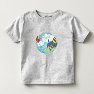 Camiseta Meios mistos dos brinquedos dos meninos