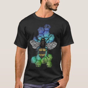 Camiseta Mel Abelha Apicultura Vintage Insetos Naturalistas