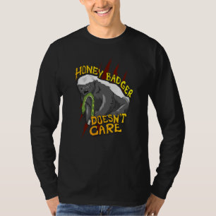 Camiseta Mel Badger não se importa com mulheres animais