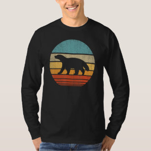Camiseta Mel Badger Retro Vintage 60s 70s Mamífero Sunset A