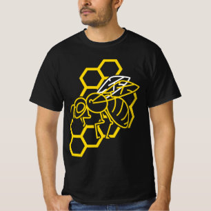Camiseta Mel Bee Lover Gift - Honeycomb