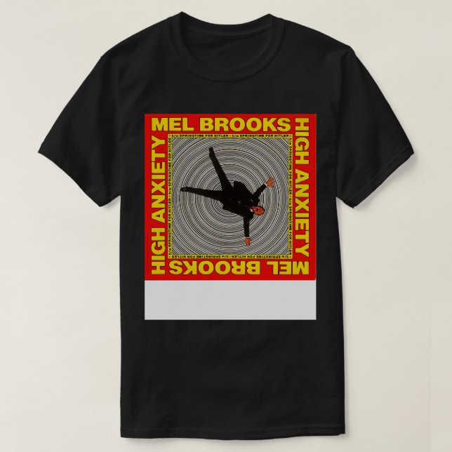 Camiseta Mel Brooks Alta Ansiedade (Frente do Design)