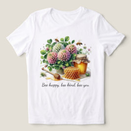 Camiseta Mel de Trevo Feliz Abelha