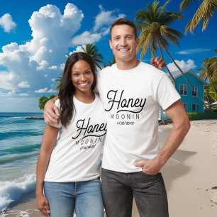 Camiseta Mel doce, lua, palavra de casamento
