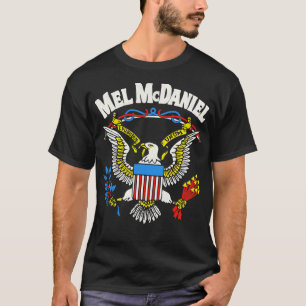 Camiseta Mel McDaniel Classic Country Music Legend TSirt
