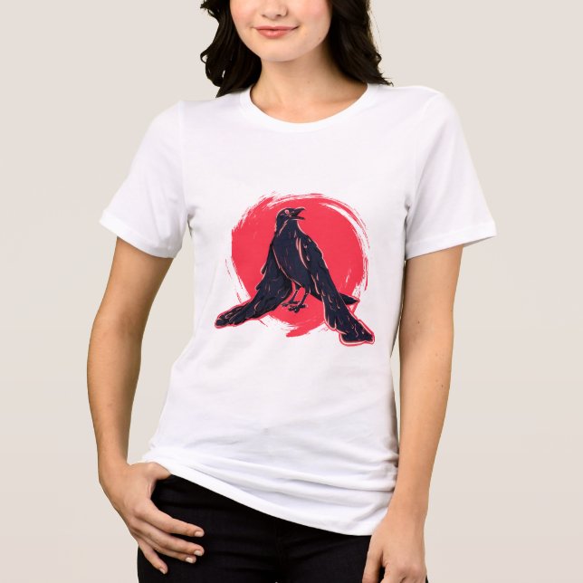 Camiseta Melancholy x Raven (Frente)
